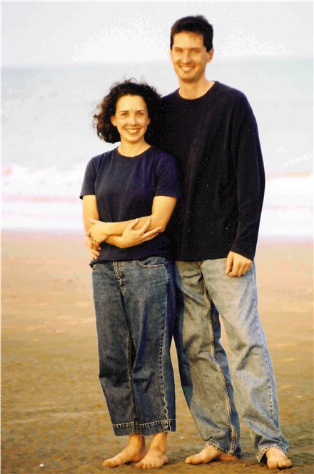 Dave and Carolyn at Surfside Beach