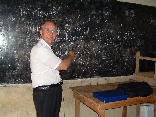 Dan and Chalkboard Church