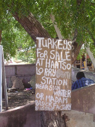 Turkey sign